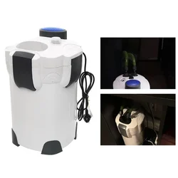 External Aquarium Canister Filter with 2000 L / Hr Output for Aqua Farming